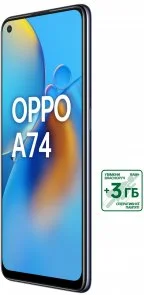 Фото: Смартфон OPPO A74 4/128GB Prism Black № 6 | KTC