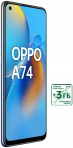 Фото: Смартфон OPPO A74 4/128GB Midnight Blue № 4 | KTC