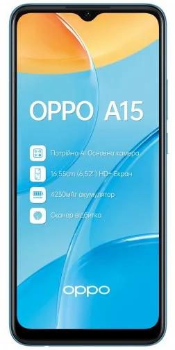 Фото: Смартфон OPPO A15 2/32GB Mystery Blue № 11 | KTC