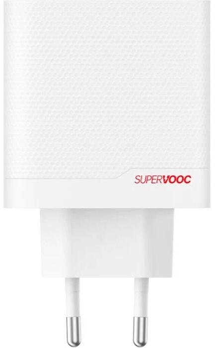Зарядний пристрій OPPO SuperVOOC 80W Dual Ports White (OSAB7CF3AE)