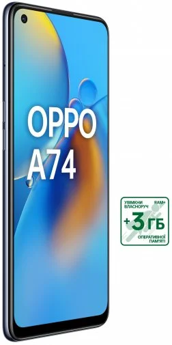 Фото: Смартфон OPPO A74 4/128GB Prism Black № 15 | KTC