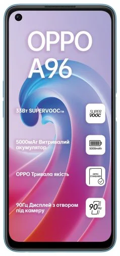 Фото: Смартфон OPPO A96 CPH2333 6/128GB Sunset Blue № 12 | KTC
