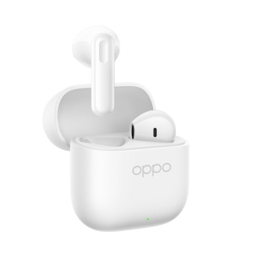 Навушники OPPO Enco Buds3 Snow White | ОРРО Україна | Офіційний